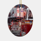 10日の火災 セラミックオーナメント (右)