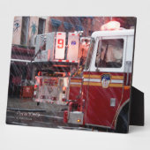 10日の火災 フォトプラーク (側面)