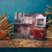 10日の火災 フォトプラーク (側面)