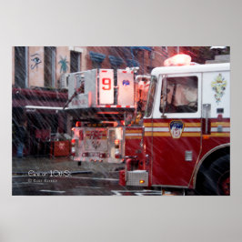 10日の火災 ポスター