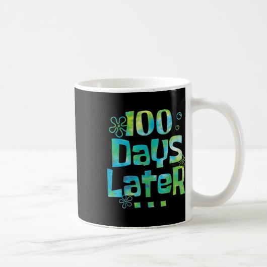 10日100日後の学校先生 コーヒーマグカップ (右)