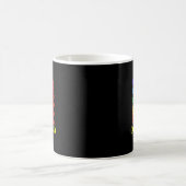 10日100日後の就学 コーヒーマグカップ (中央)