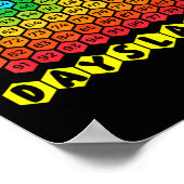 10日100日後の就学 ポスター (角)