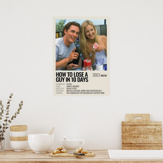 10日2003映画で男を失う方法 ポスター (キッチン)