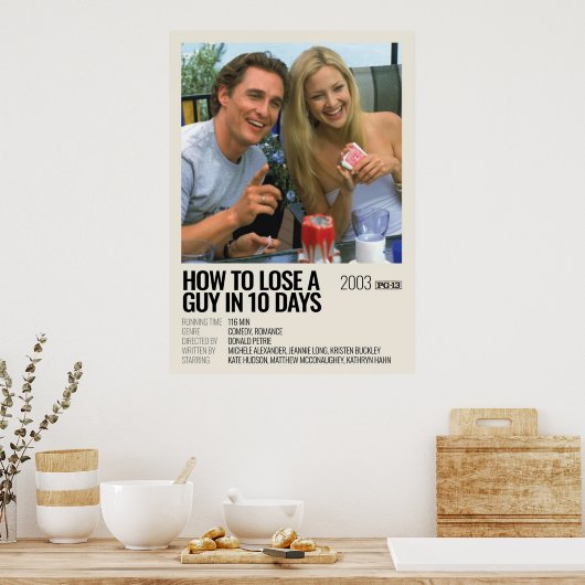 10日2003映画で男を失う方法 ポスター (キッチン)