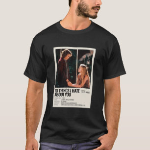 10映画ポスターの嫌い Tシャツ