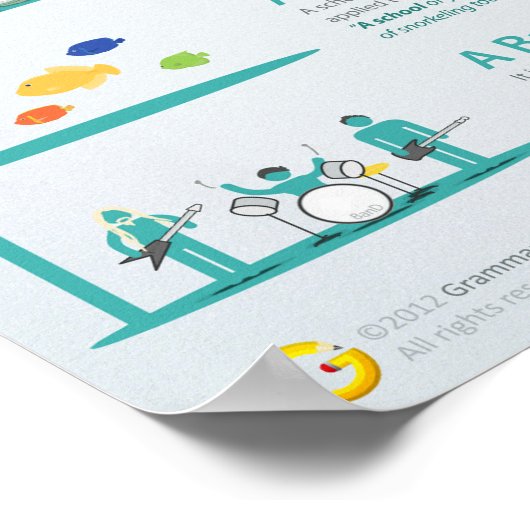 10最も珍しい集団名詞が明らかにされ公開される ポスター (角)