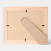 10最高のx8写真用のDay Ever Photo Frame レーザー彫刻フレーム (裏面)