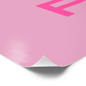 10月にハンドイン我々衣服ピンクロシザリベッター ポスター (コーナー)