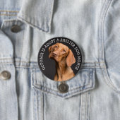 10月に保護犬を養子に 缶バッジ (インサイチュ)