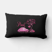 10月に我々は衣服ピンクトラックツリー乳がんA ランバークッション (裏面)