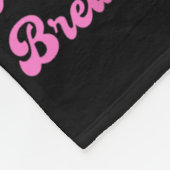 10月に我々は衣服ピンクリボンボホ乳がん フリースブランケット (角)