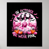 10月に我々は衣服ピンク乳がんハロウィーン ポスター (正面)