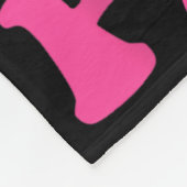 10月に我々は衣服ピンク乳がん認識度リ フリースブランケット (角)