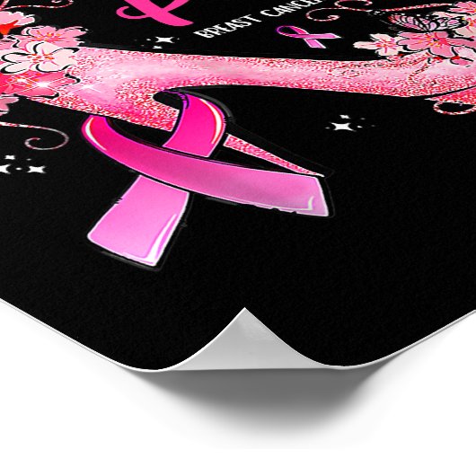 10月に我々は衣服ピンク乳がん認識度部 ポスター (角)