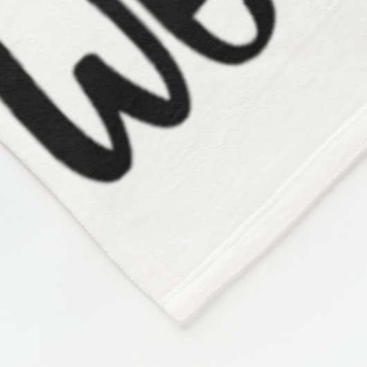 10月に我々は衣服ピンク乳がん認識度 フリースブランケット (角)