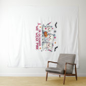 10月に我々は衣服ピンク乳がん認識度Cl タペストリー (インサイチュ(横))