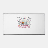 10月に我々は衣服ピンク乳がん認識度Cl デスクマット (正面)