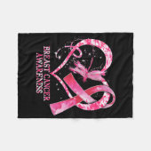 10月に我々は衣服ピンク乳がん認識度Dr. フリースブランケット (正面(横))