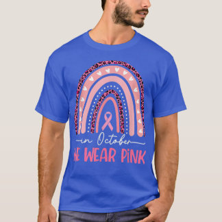 10月に我々は衣服ピンク乳がん認識度Gi Tシャツ