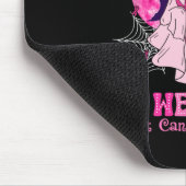 10月に我々は衣服ピンク乳癌の女性幽霊 マウスパッド (コーナー)