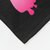 10月に我々は衣服ピンク幽霊乳がんアワーン フリースブランケット (角)