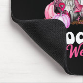 10月に我々は衣服ピンク格言乳がんアワーン マウスパッド (コーナー)