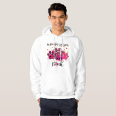 10月に我々は衣服PinkBreast Cancer AwarenessFor パーカ (正面フル)