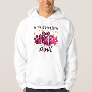 10月に我々は衣服PinkBreast Cancer AwarenessFor パーカ