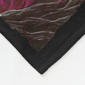 10月に我々衣服ピンクウィッチハロウィーン乳房カン フリースブランケット (角)