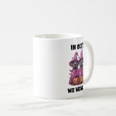 10月に我々衣服ピンクグレートダーンハロウィンブレアス コーヒーマグカップ (正面右)