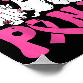 10月に我々衣服ピンク乳がん認識度Ha ポスター (角)