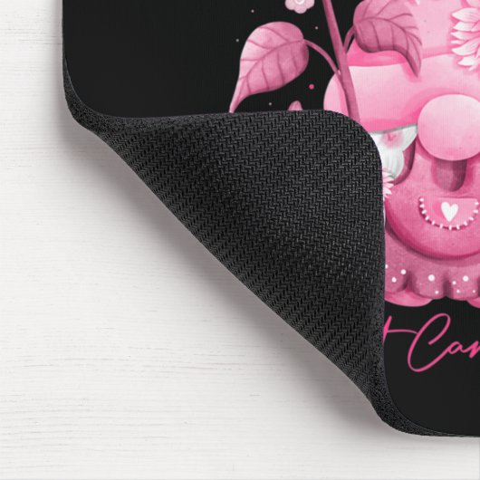 10月に我々衣服ピンク格言格言乳がん マウスパッド (コーナー)