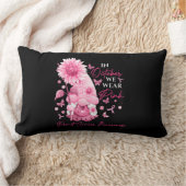 10月に我々衣服ピンク格言格言乳がん ランバークッション (ブランケット)