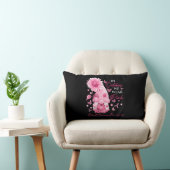 10月に我々衣服ピンク格言格言乳がん ランバークッション (椅子)