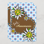 10月に最も大きな招待 招待状 (正面/裏面)