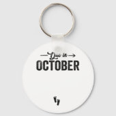 10月に期限ベビー発表の妊娠ギフト キーホルダー (正面)