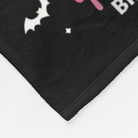 10月に私たち衣服ピンクシャツ幽霊乳がん フリースブランケット (角)