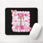 10月に私たち衣服ピンクシャツ幽霊乳がん マウスパッド (マウス)