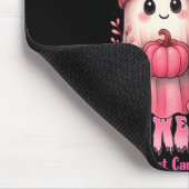 10月に私たち衣服ピンクシャツ幽霊乳がん マウスパッド (コーナー)