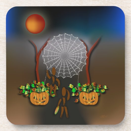 10月に~を食べる コースター (正面)