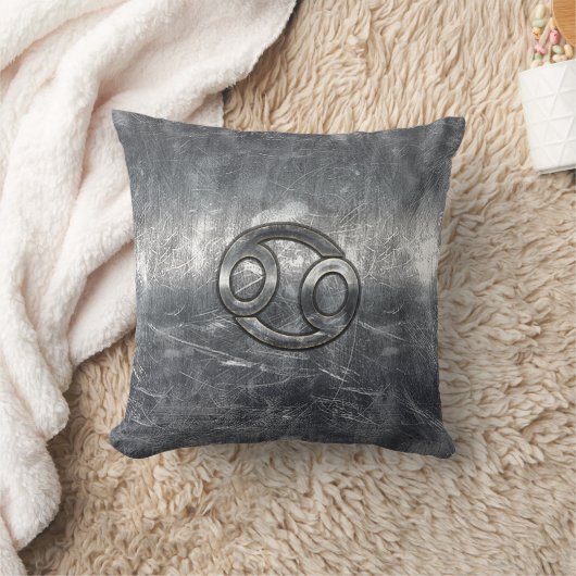 10月のがん〔占星術の〕十二宮図の動揺して記号 クッション (ブランケット)