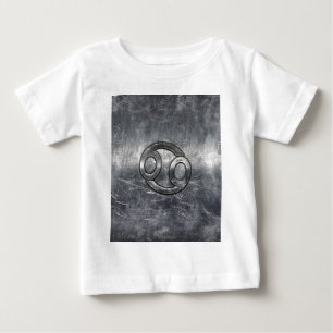10月のがん〔占星術の〕十二宮図の動揺して記号 ベビーTシャツ