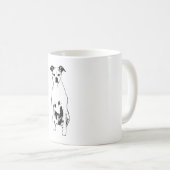 10月のしきい値ウォッチ コーヒーマグカップ (正面右)