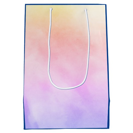 10月のアサガオの詩  ミディアムペーパーバッグ (裏面)