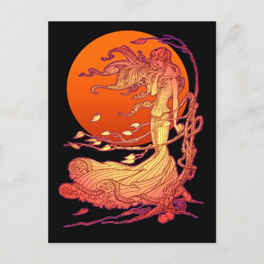 10月のウインドポストカード ポストカード (正面)