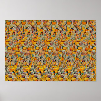 10月のギフト – 隠し3Dプリント ポスター