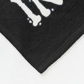 10月のクリスマスハロウィーン雪だるまカボチャキッド フリースブランケット (角)