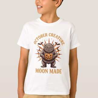 10月のクリーチャーカットハロウィンモンスタートレーナー Tシャツ