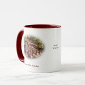 10月のコーヒー・マグのGreshamの製造所 マグカップ (正面左)